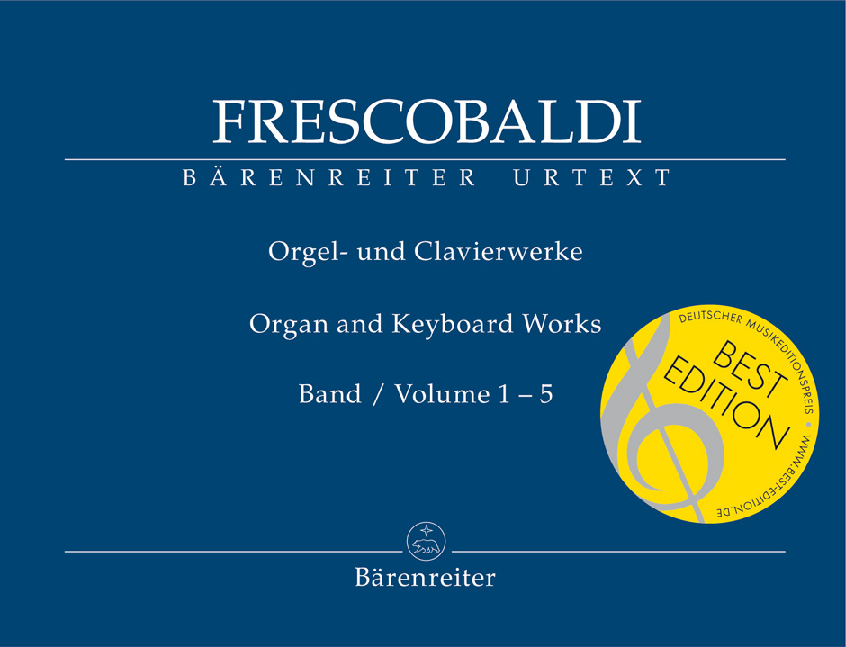 Vorderes Coverbild Orgel- und Clavierwerke I-IV