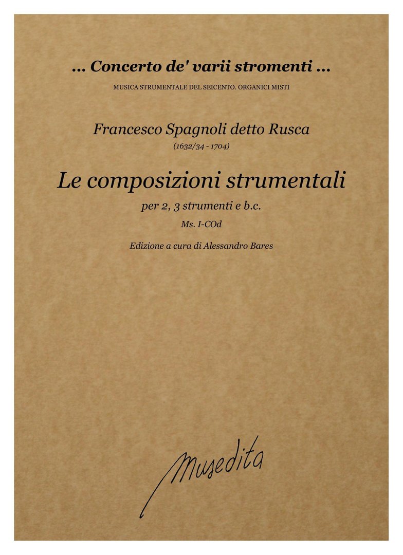 Anderes Coverbild Le composizioni strumentali