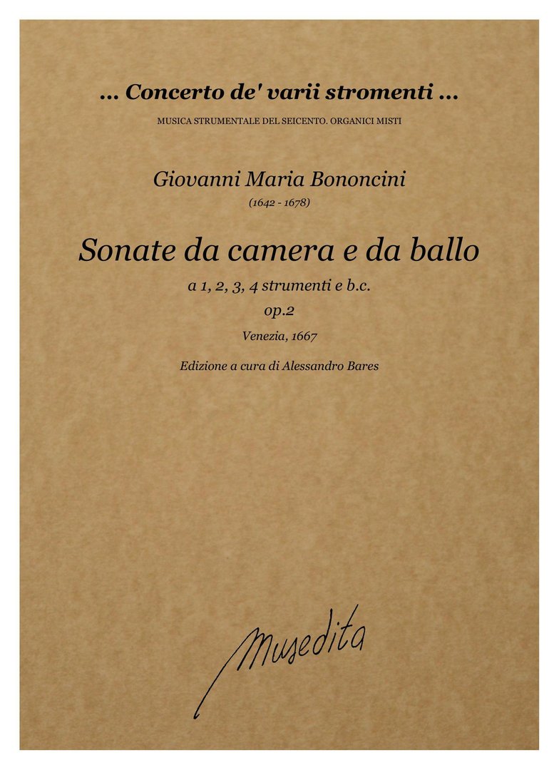 Anderes Coverbild Sonate da camera e da ballo op. 2