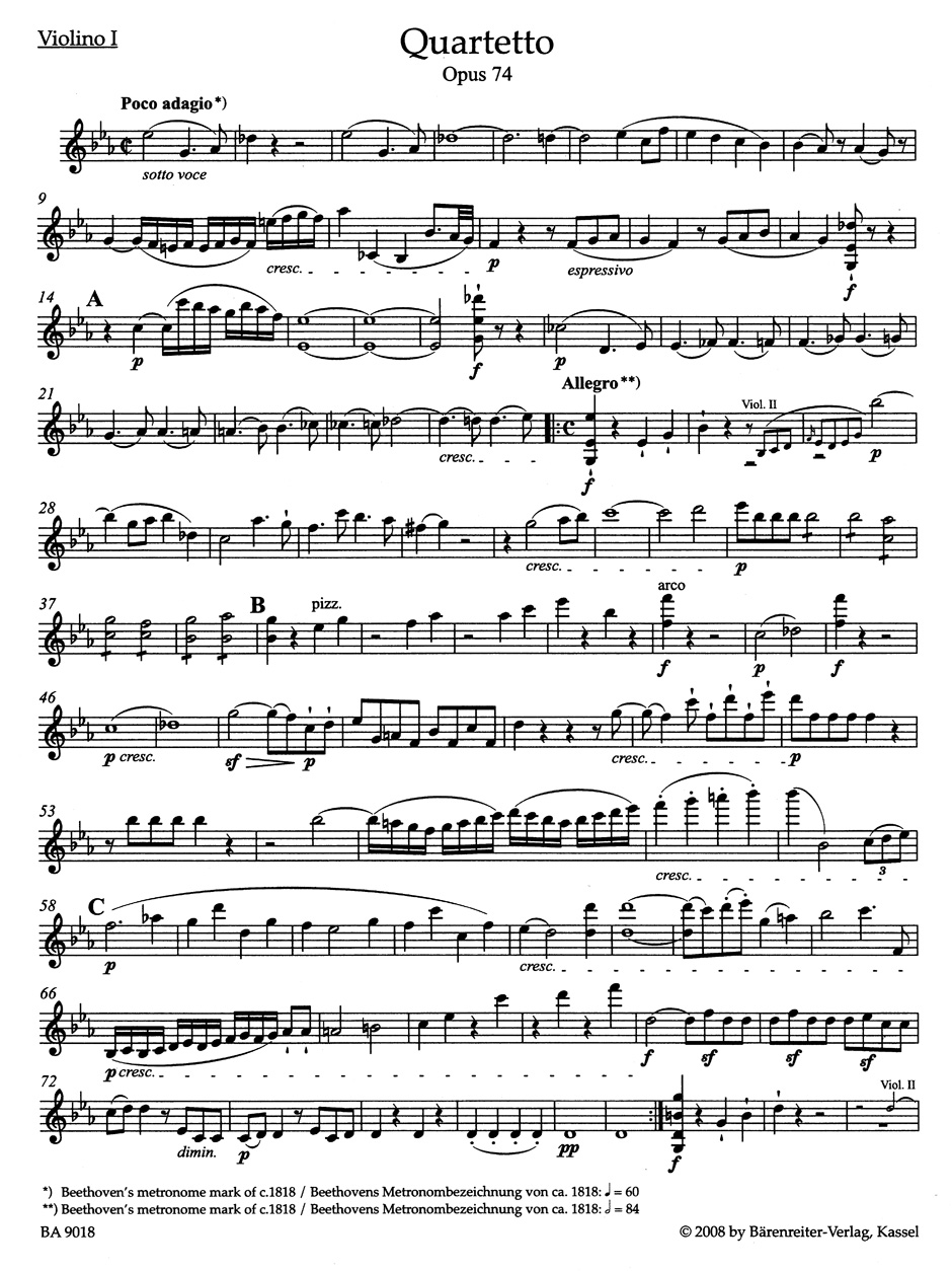 Anderes Coverbild Streichquartette op. 74, 95