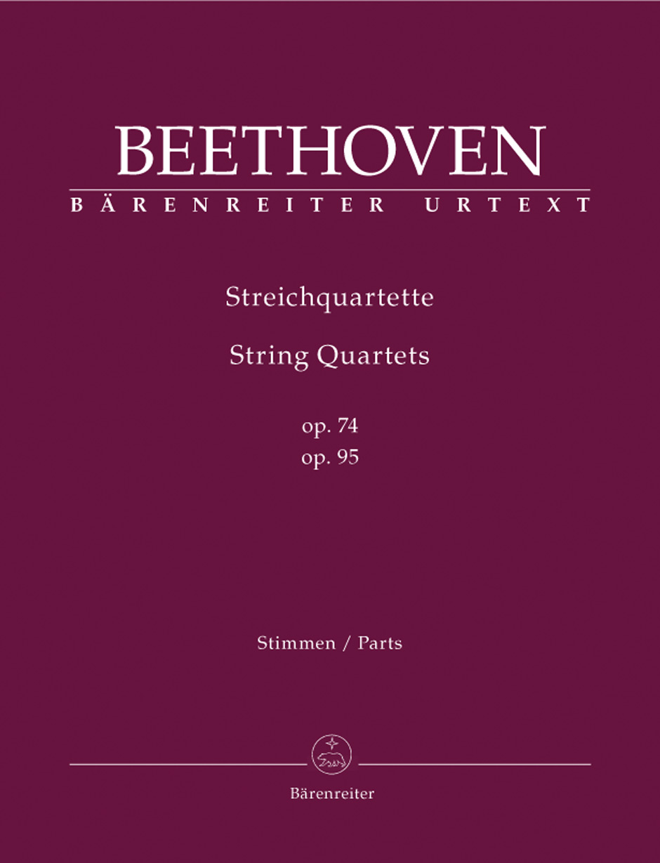 Vorderes Coverbild Streichquartette op. 74, 95