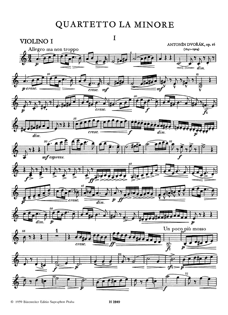 Anderes Coverbild Streichquartett Nr. 7 a-Moll op. 16