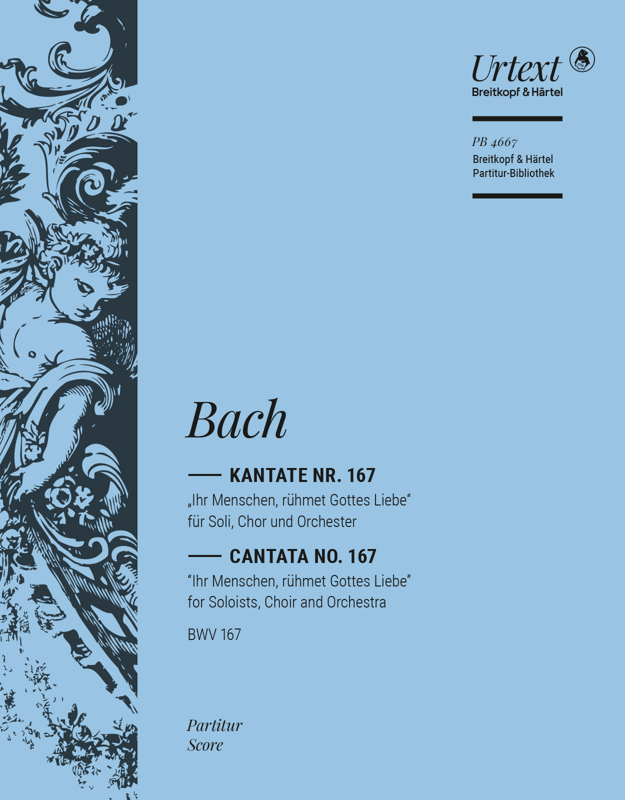 Vorderes Coverbild Kantate BWV 167 „Ihr Menschen, rühmet Gottes Liebe“