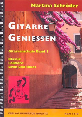 Vorderes Coverbild Gitarre genießen Band 1
