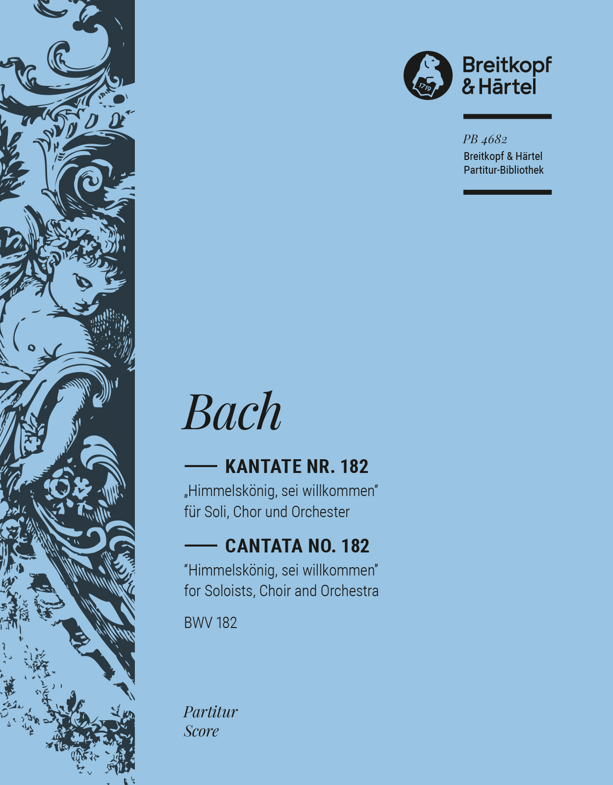 Vorderes Coverbild Kantate BWV 182 „Himmelskönig, sei willkommen“ (1728)
