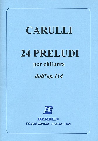 Anderes Coverbild 24 Preludi Dall' op. 114