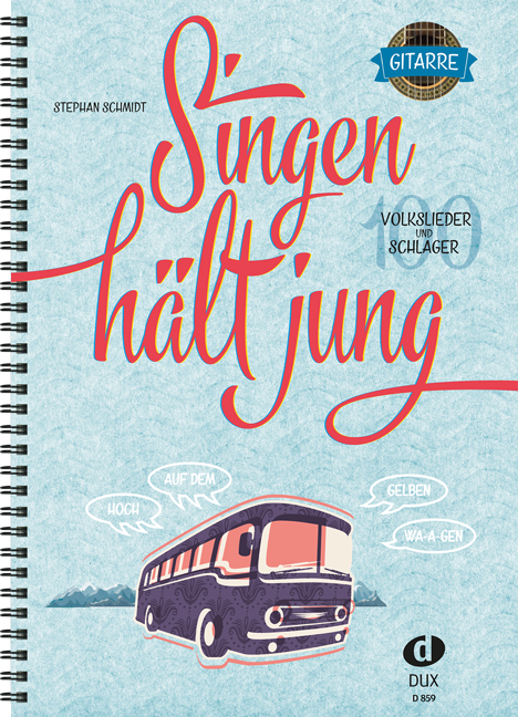 Vorderes Coverbild Singen hält jung - Gitarre