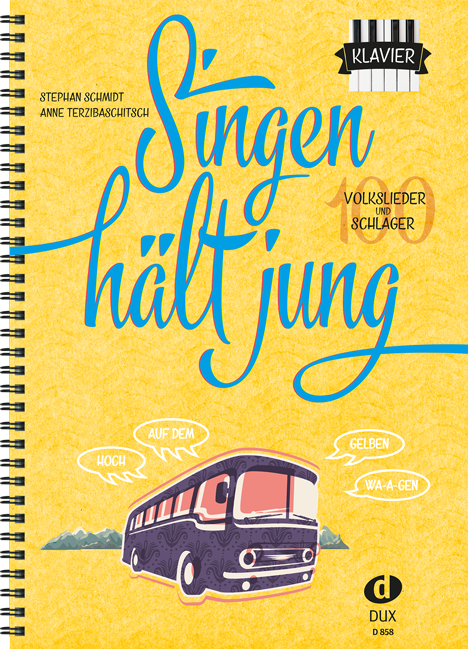 Vorderes Coverbild Singen hält jung - Klavier