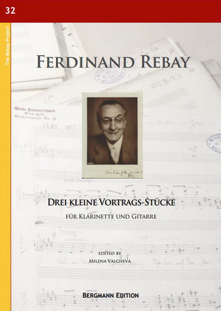 Vorderes Coverbild Drei kleine Vortrags-Stücke