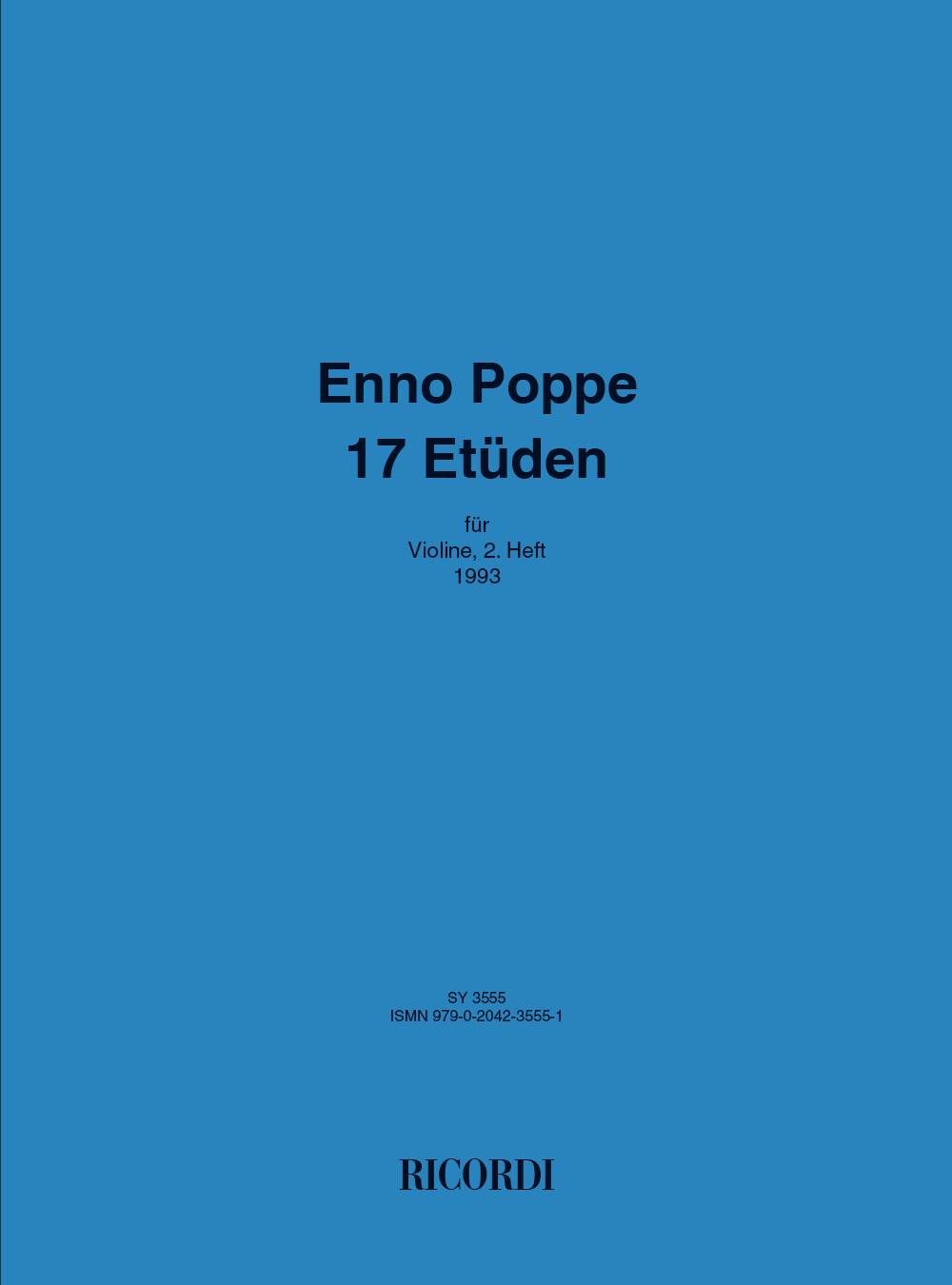 Anderes Coverbild 17 Etüden für die Violine 2. Heft