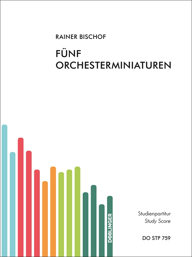 Vorderes Coverbild Fünf Orchesterminiaturen