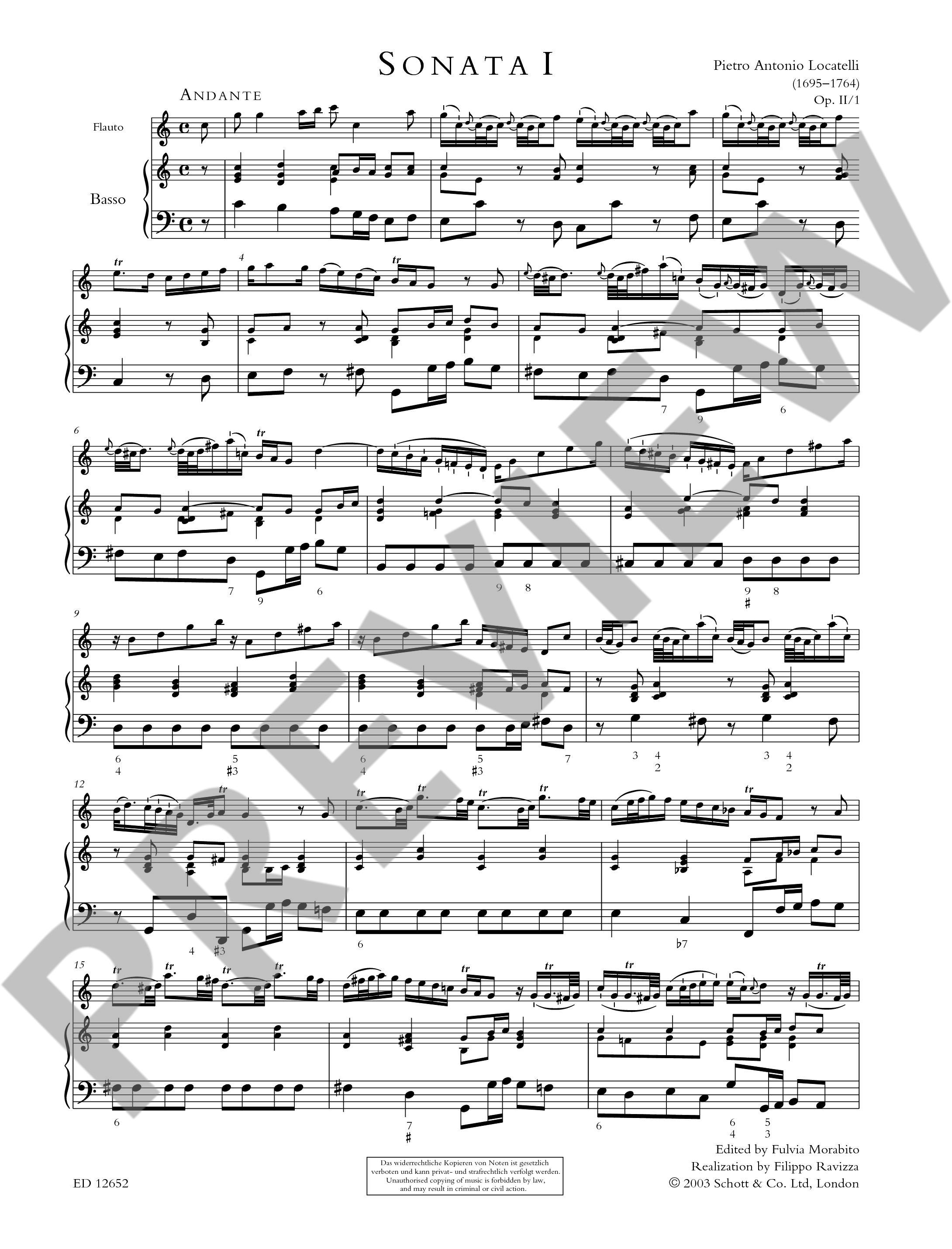Anderes Coverbild Dodici Sonate op. 2/1-6 Band 1
