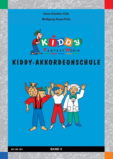 Vorderes Coverbild Kiddy-Akkordeonschule Band 2