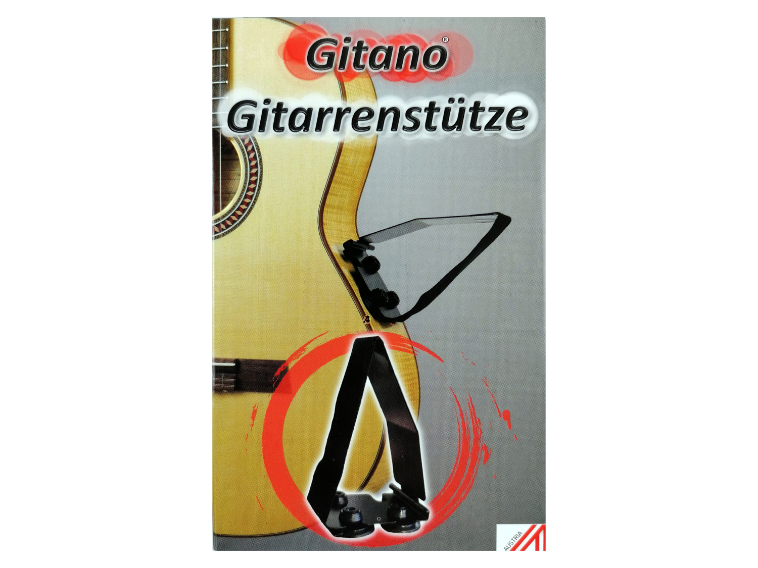 Vorderes Coverbild GITANO Gitarrenstütze