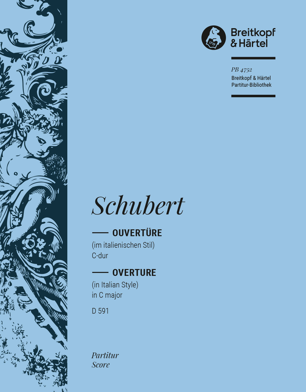 Vorderes Coverbild Ouvertüre C-dur D 591 op. posth. 170