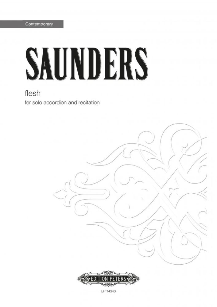Vorderes Coverbild flesh for solo accordion with recitation