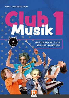 Vorderes Coverbild Club Musik 1 (LP 2023) - Arbeitsbuch