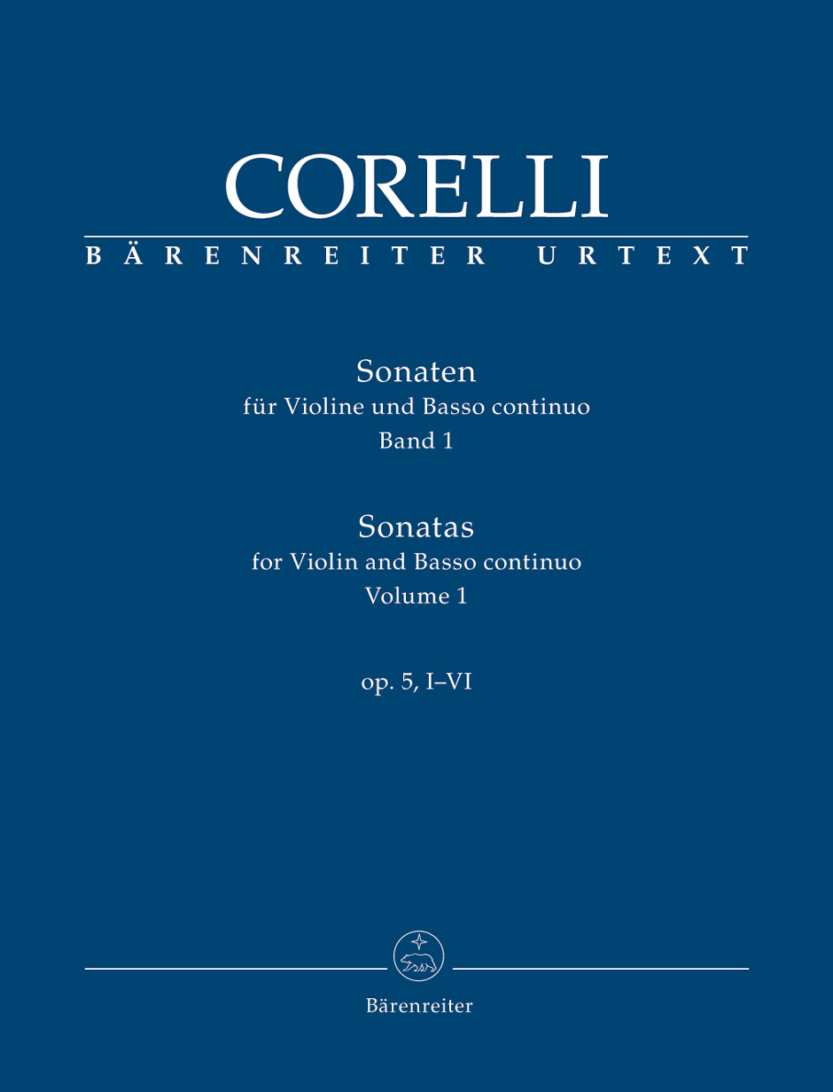 Anderes Coverbild Sonaten für Violine und Basso continuo op. 5, I-VI