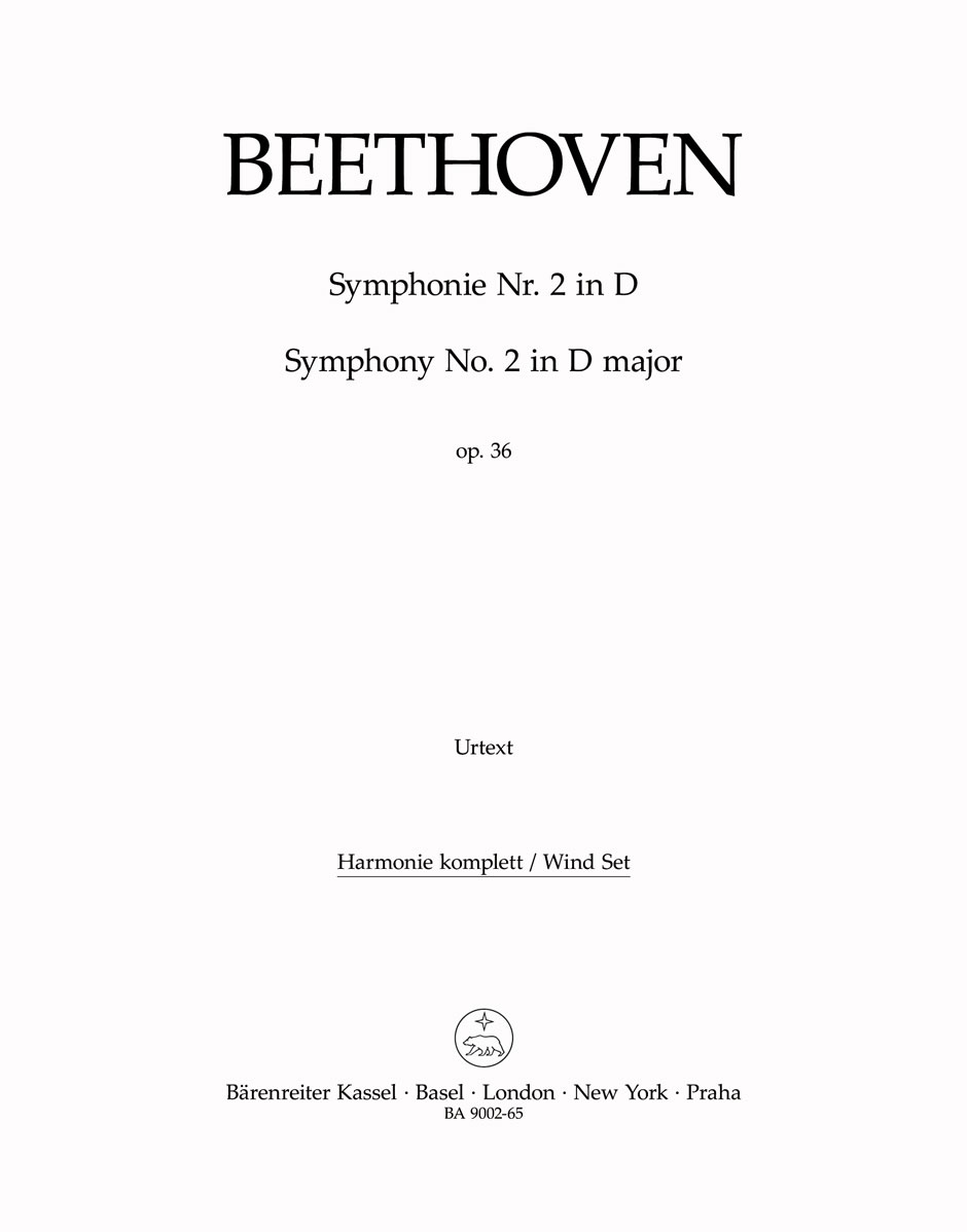 Anderes Coverbild Symphonie Nr. 2 D-Dur op. 36