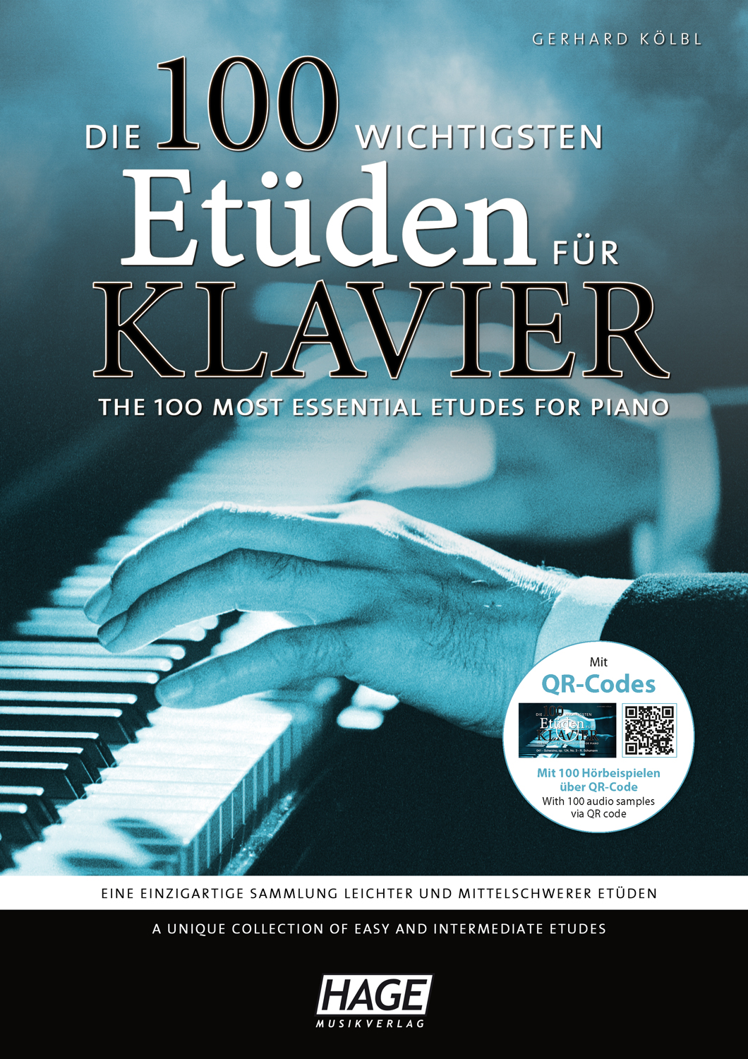 Vorderes Coverbild Die 100 wichtigsten Etüden für Klavier
