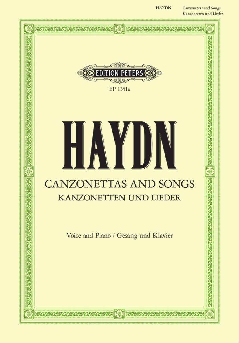 Vorderes Coverbild Kanzonetten und Lieder