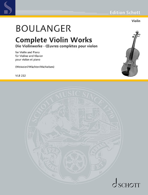Vorderes Coverbild Die Violinwerke
