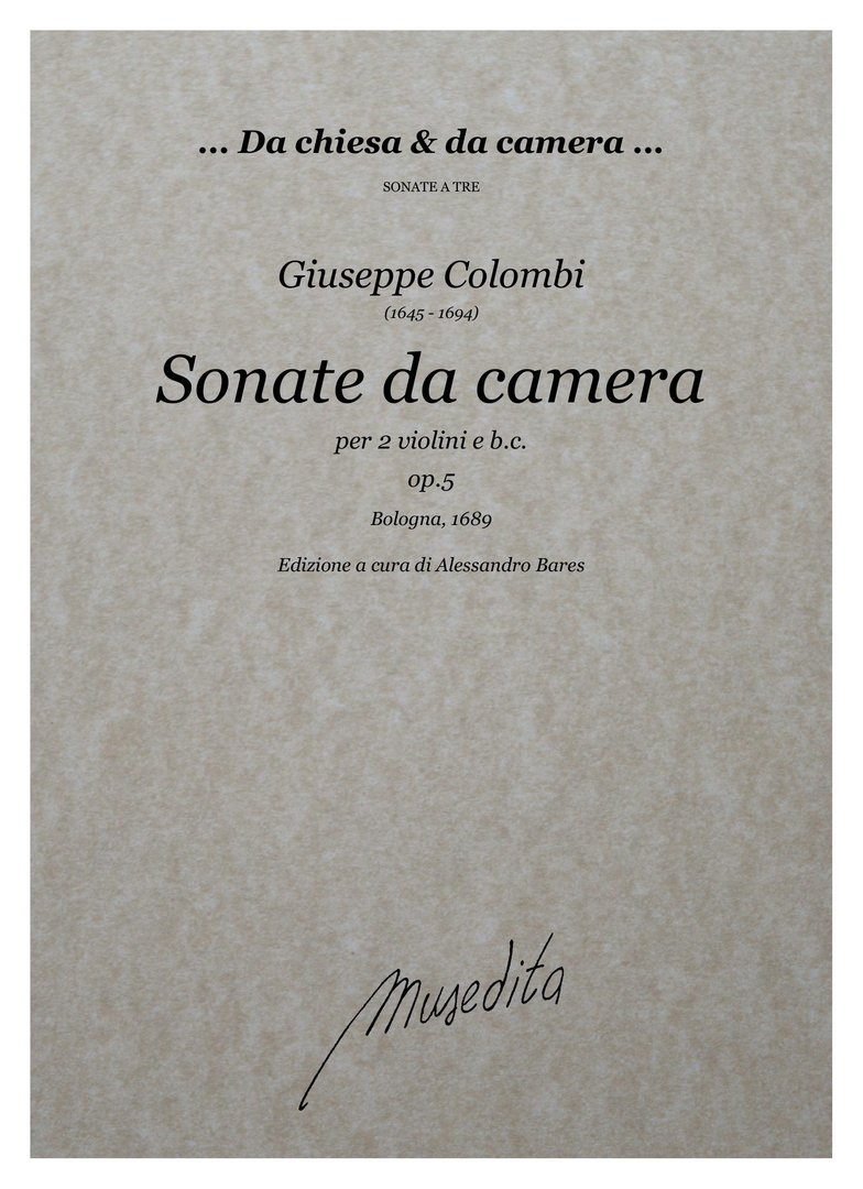 Anderes Coverbild 12 Sonate da camera op. 5