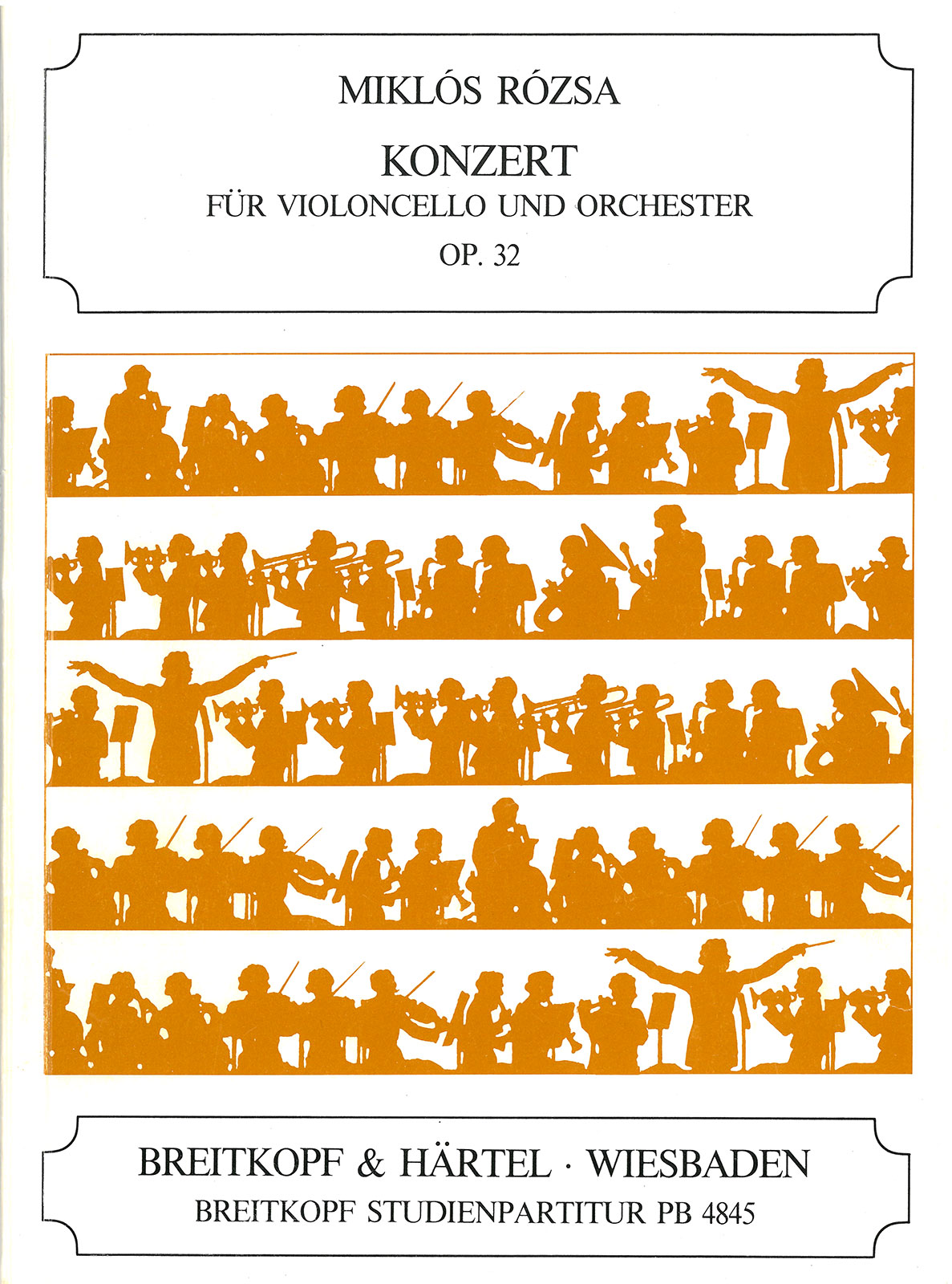 Vorderes Coverbild Violoncellokonzert op. 32