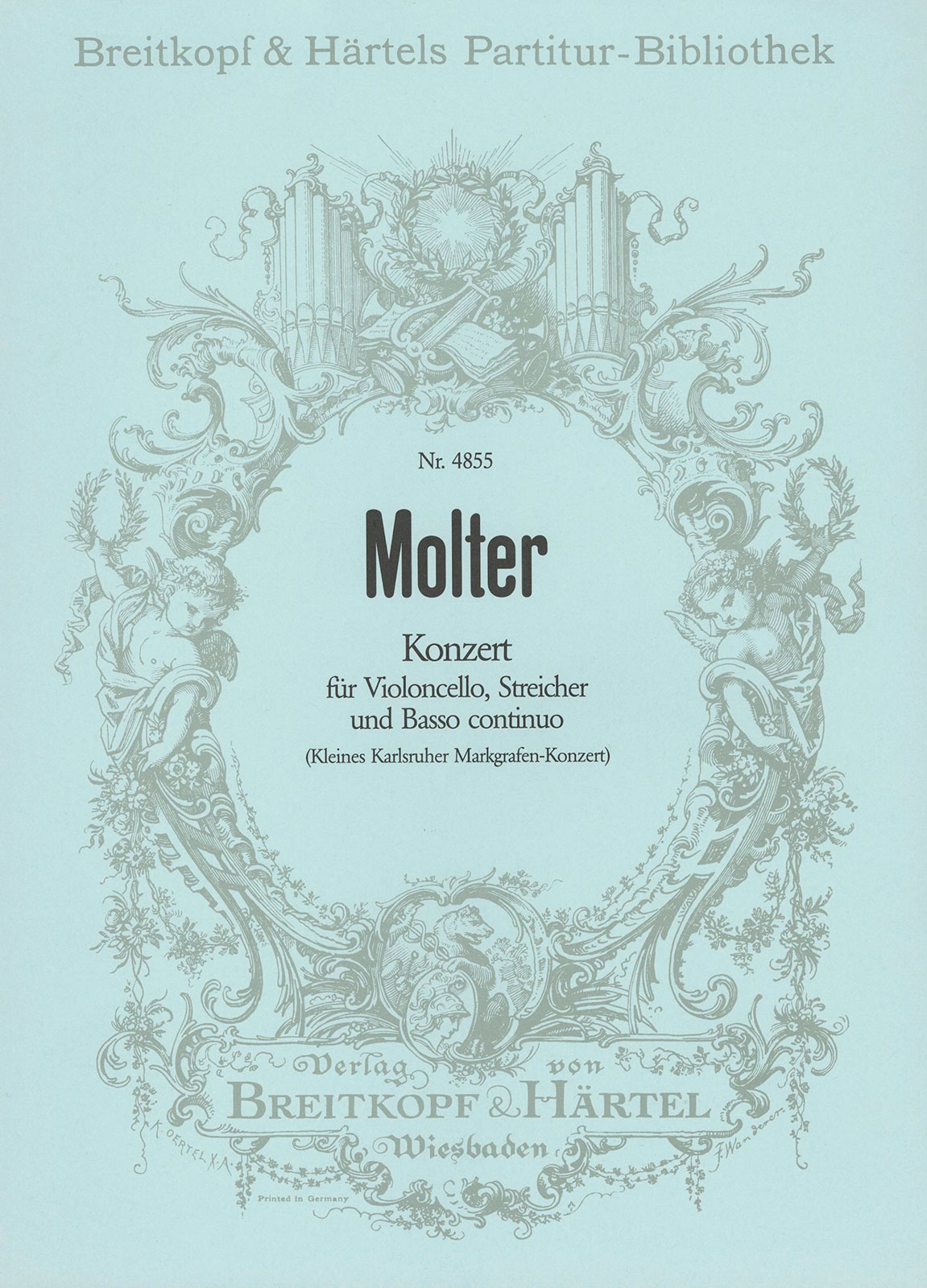 Vorderes Coverbild Violoncellokonzert C-dur