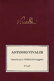 Anderes Coverbild Concerto per 2 Violini in Sib maggiore RV 527