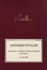 Anderes Coverbild Concerto per 2 Violini (o Violino e Organo) in do minore RV 510 / RV 766