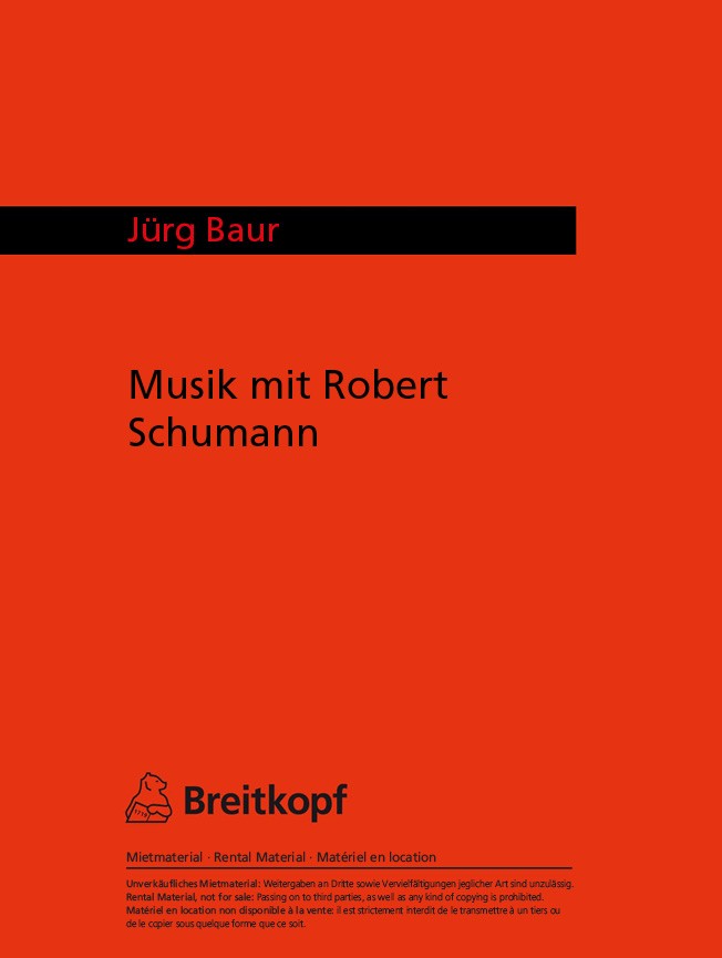 Vorderes Coverbild Musik mit Robert Schumann