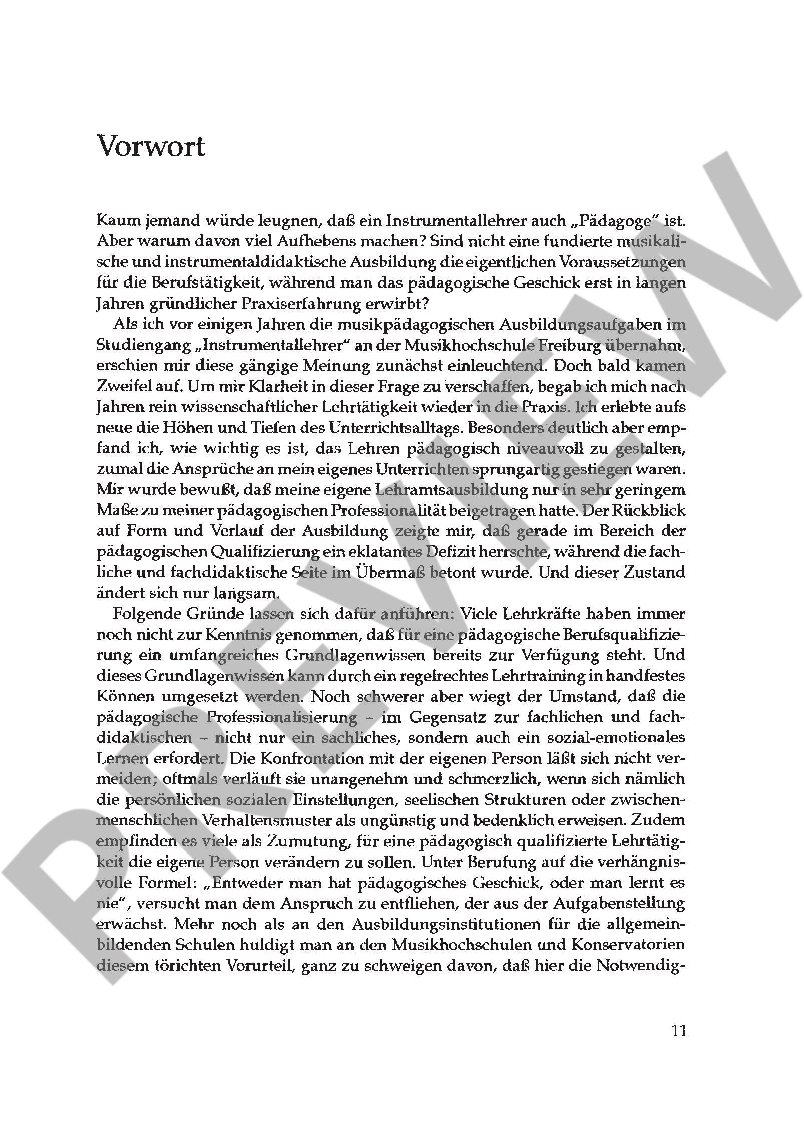 Anderes Coverbild Lehren und Lernen im Instrumentalunterricht