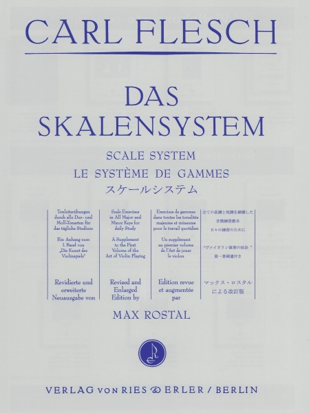 Vorderes Coverbild Das Skalensystem für Violine