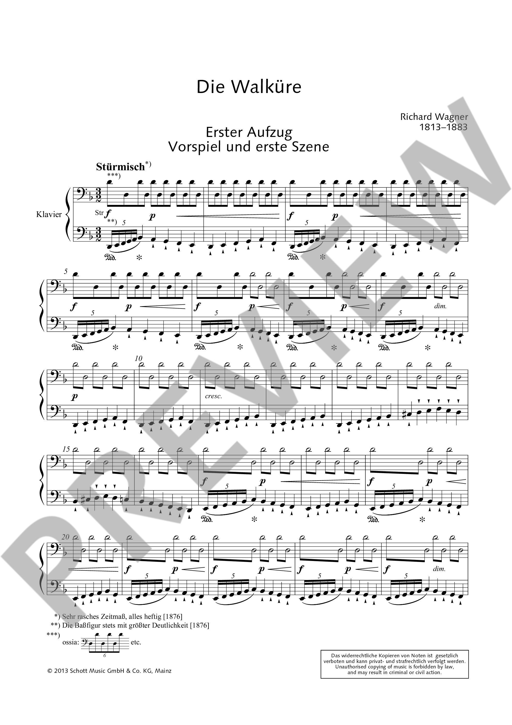 Anderes Coverbild Die Walküre WWV 86 B (1854 - 1856)