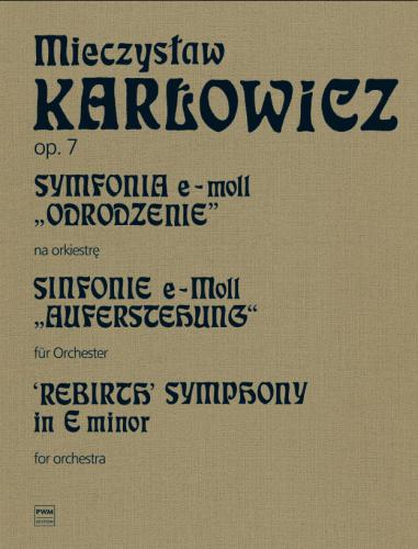 Anderes Coverbild Sinfonie e-Moll "Auferstehung" op. 7