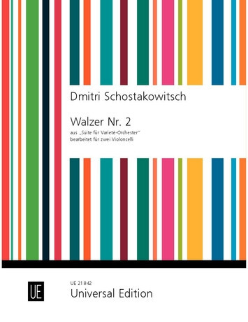 Anderes Coverbild Walzer Nr. 2 für zwei Violoncelli