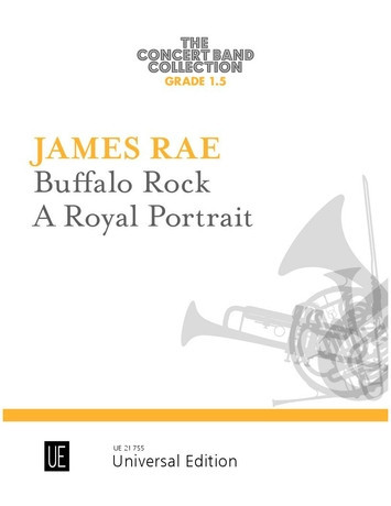 Vorderes Coverbild Buffalo Rock ? A Royal Portrait für Blasorchester (2019)