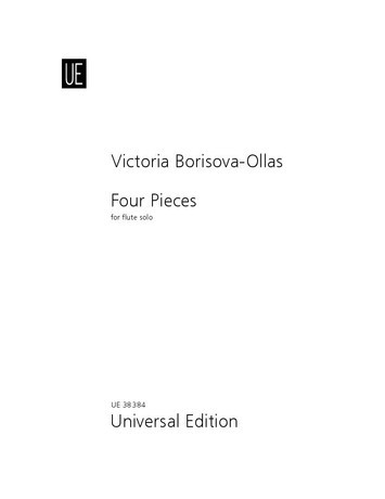 Vorderes Coverbild Four Pieces für Flöte solo (2007)