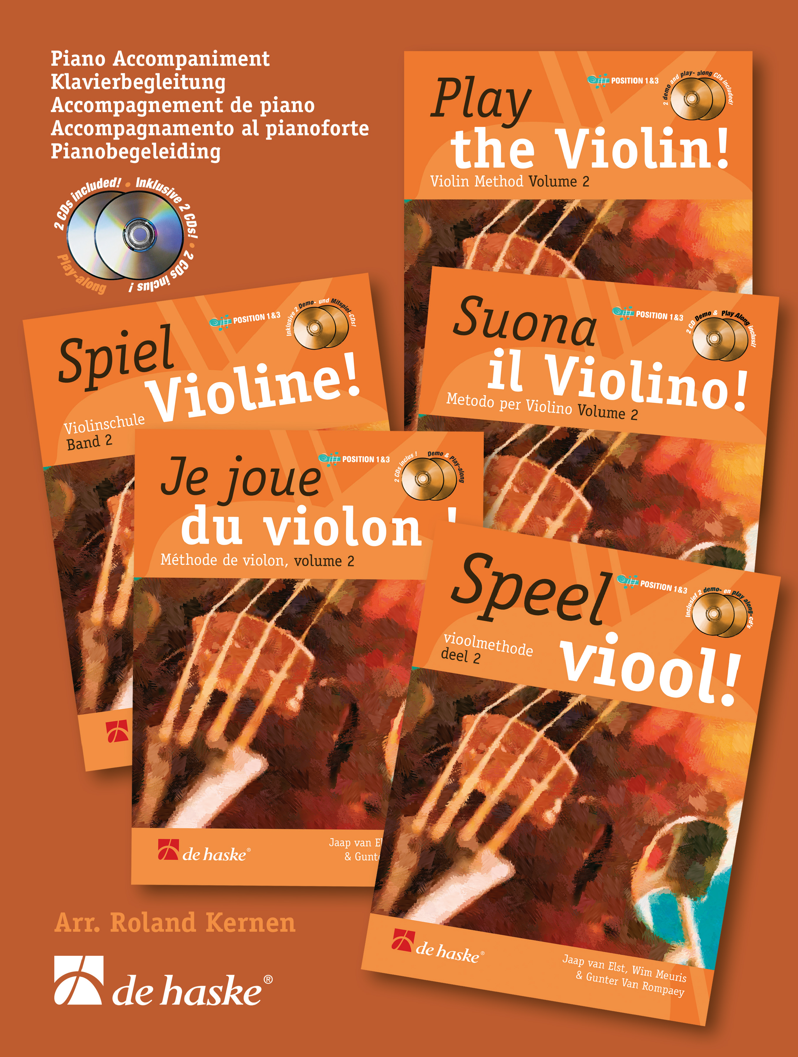 Anderes Coverbild Play the Violin! Piano Accompaniment vol. 2