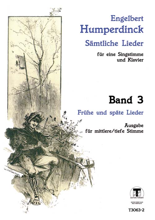 Anderes Coverbild Sämtliche Lieder Band 3 - Mittlere / Tiefe Stimme