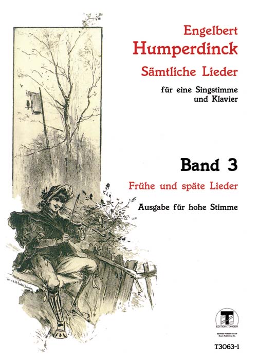 Anderes Coverbild Sämtliche Lieder Band 3 - Hohe Stimme