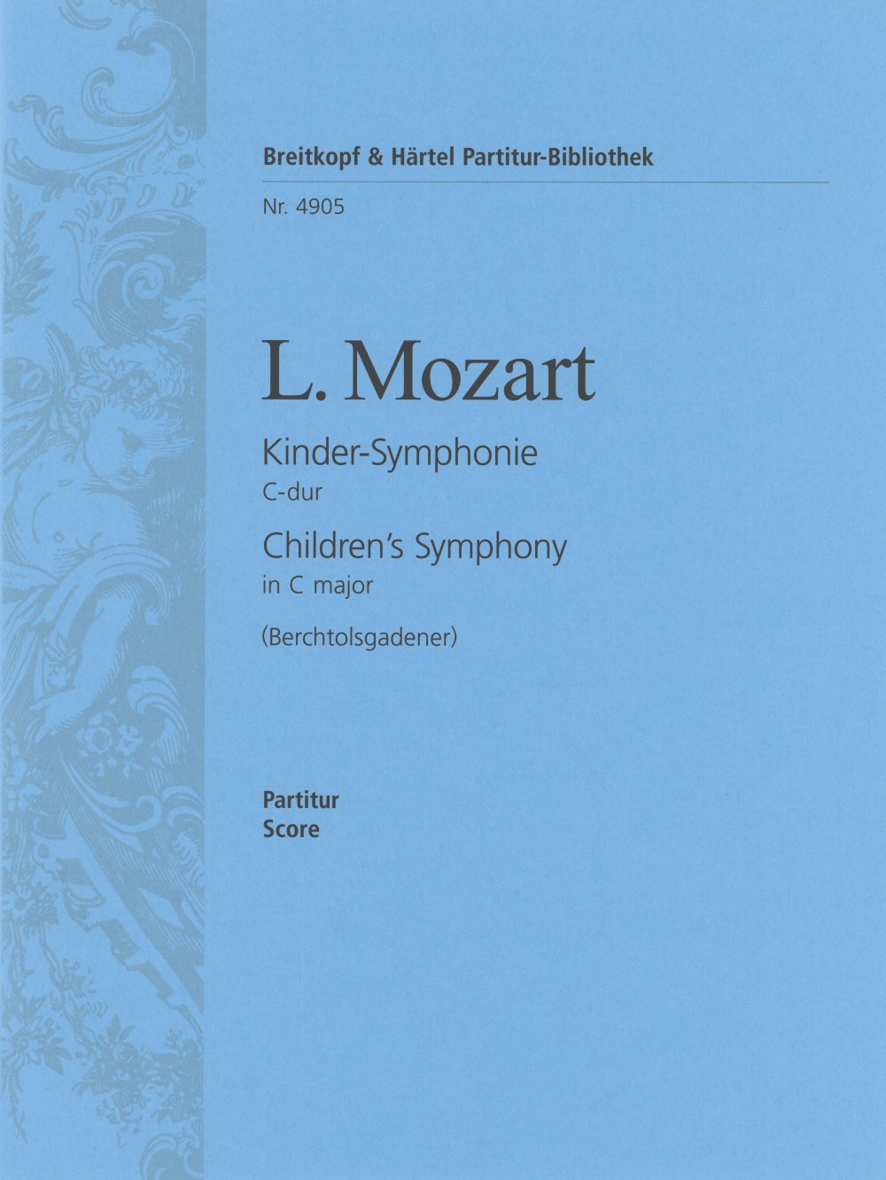 Vorderes Coverbild Kinder-Symphonie C-dur "Berchtolsgadener"