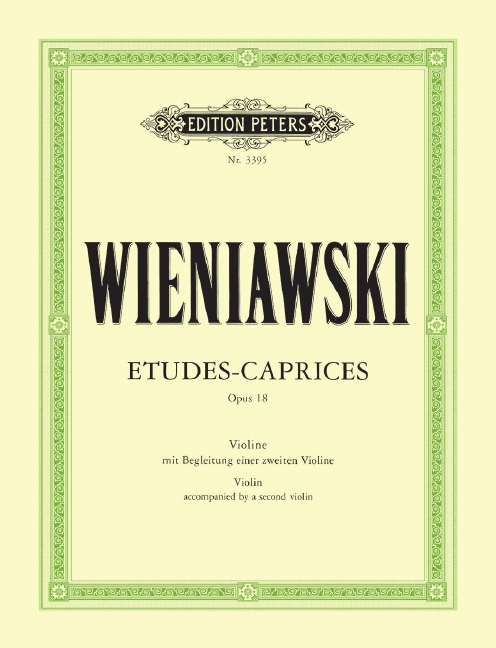 Anderes Coverbild Études-Caprices für 2 Violinen op. 18