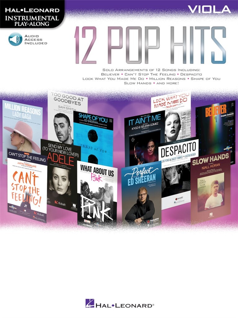 Vorderes Coverbild 12 Pop Hits - Viola