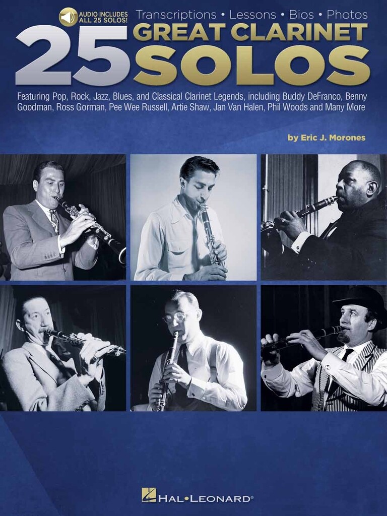 Anderes Coverbild 25 Great Clarinet Solos