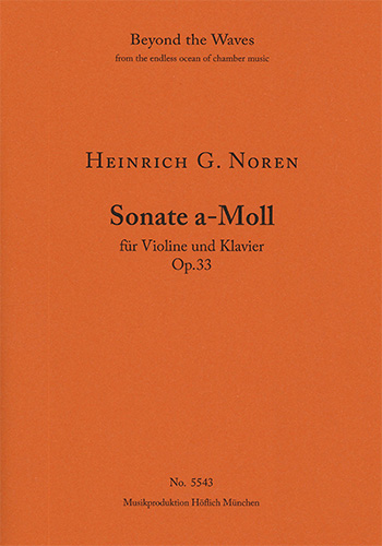 Vorderes Coverbild Sonate a-Moll op. 33