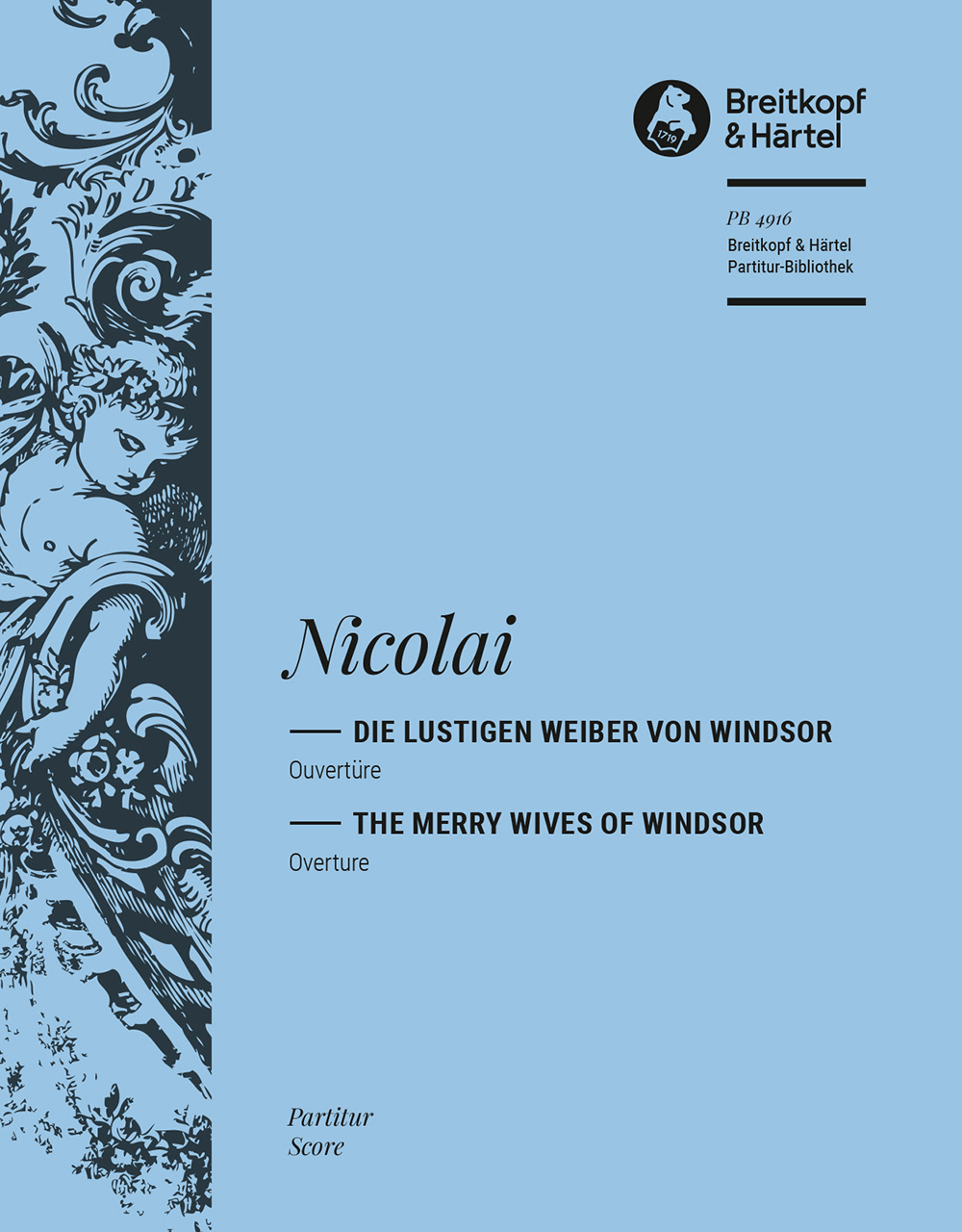 Vorderes Coverbild Die lustigen Weiber von Windsor. Ouvertüre