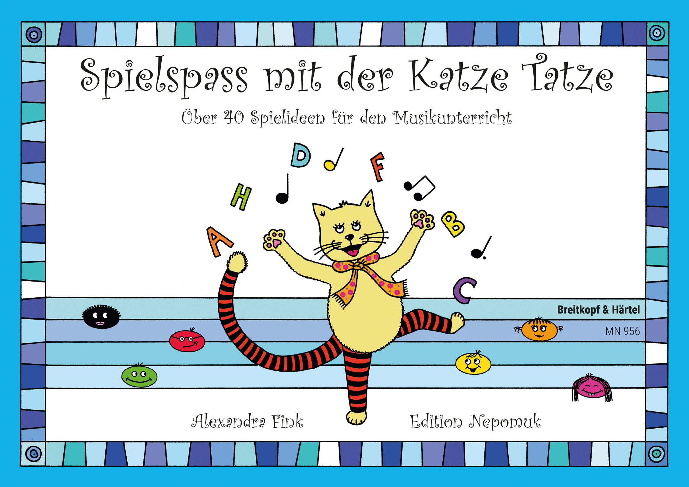 Vorderes Coverbild Spielspass mit der Katze Tatze