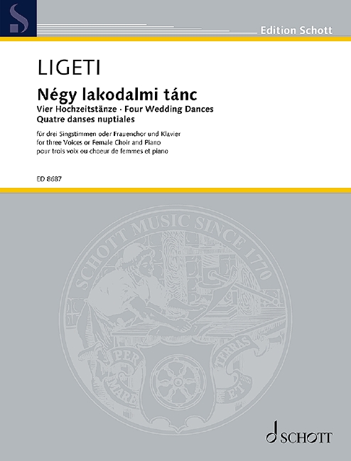 Anderes Coverbild Négy lakodalmi tánc (1950)